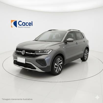 VOLKSWAGEN T-CROSS 1.0 200 TSI TOTAL FLEX COMFORTLINE AUTOMÁTICO